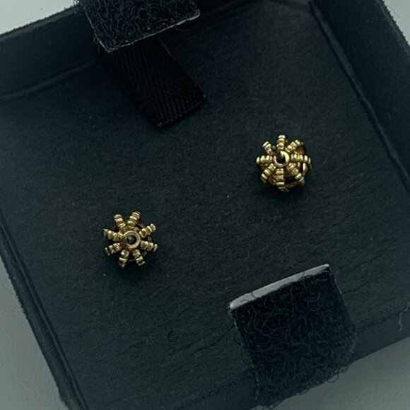 Juicy Courture Pyramid Stone Studs Earrings - Picture 10 of 15